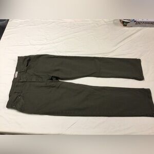 Wrangler, Olive Green Denim Pants Athletic Fit 38”W x 30”L